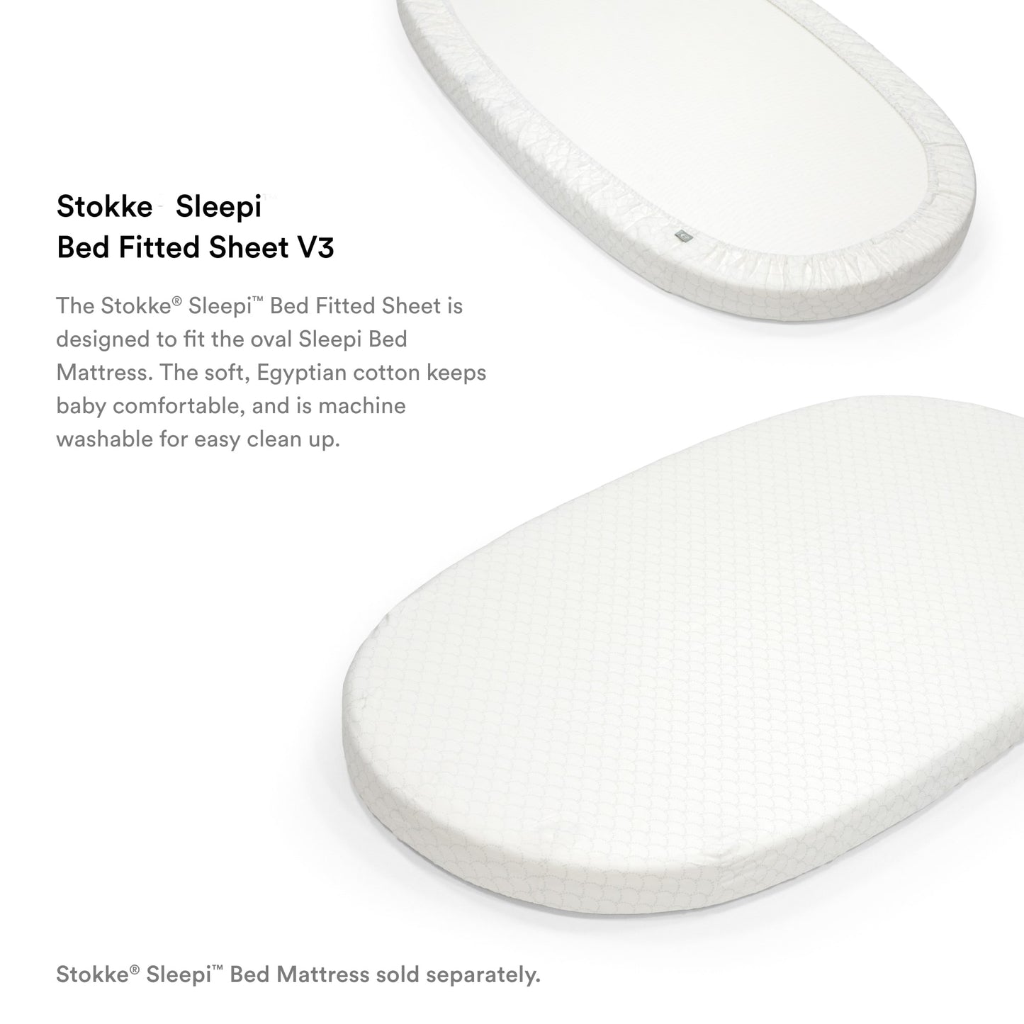 Stokke Sleepi Bed Fitted Sheet v3