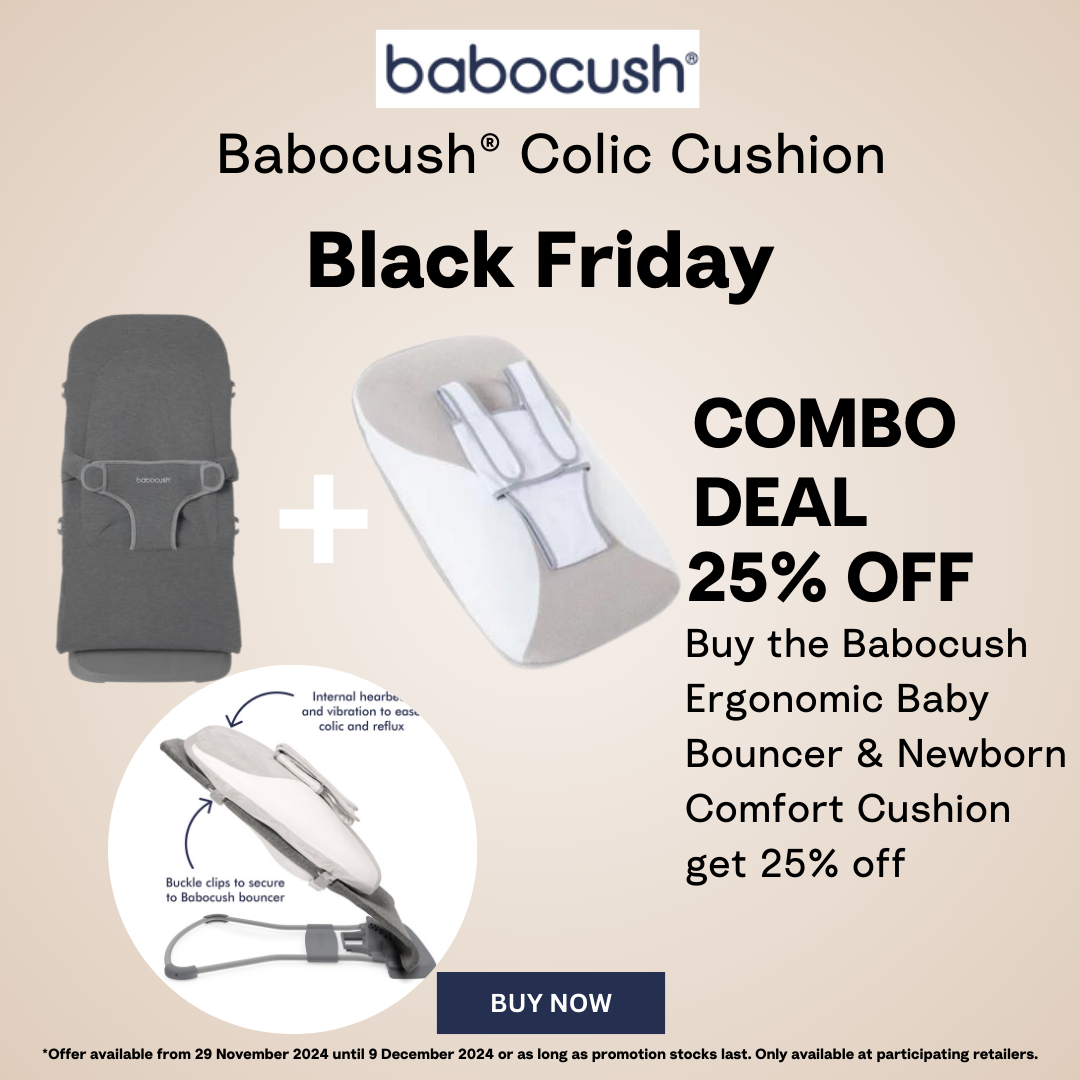 Babocush Ergonomic Baby Bouncer Newborn Comfort Cushion Promotion GR