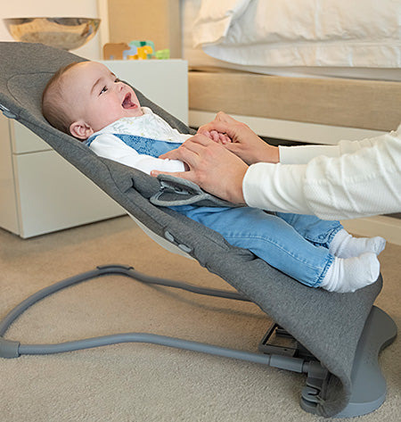 Babocush Ergonomic Baby Bouncer & Newborn Comfort Cushion Promotion/GREY