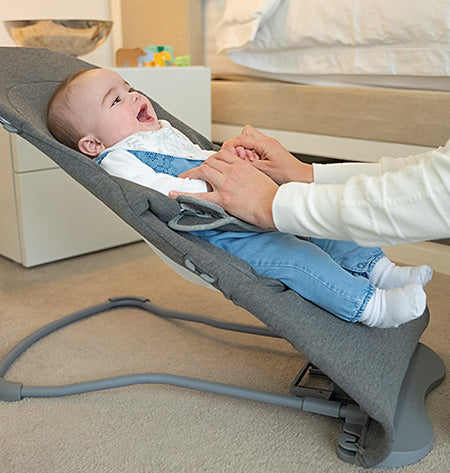 Babocush Ergonomic Baby Bouncer/GREY