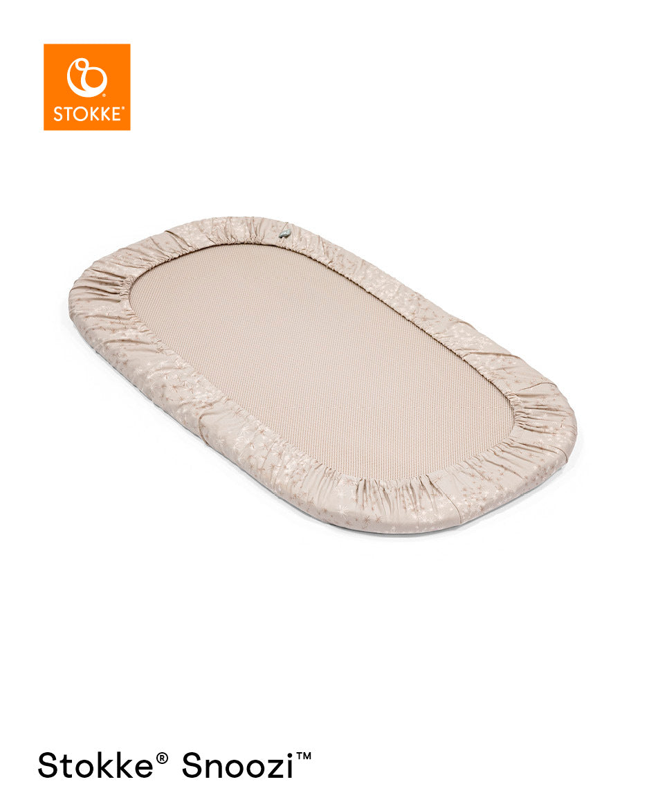 Stokke Snoozi Fitted Sheet (2-pack)/VANILLA DANDELION