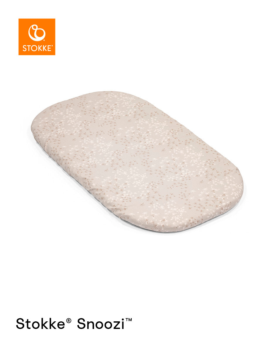 Stokke Snoozi Fitted Sheet (2-pack)/VANILLA DANDELION