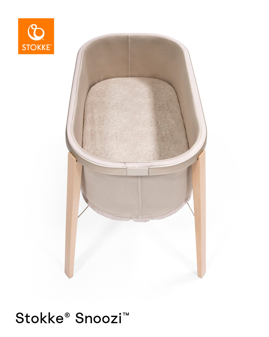 Stokke Snoozi Fitted Sheet (2-pack)/VANILLA DANDELION