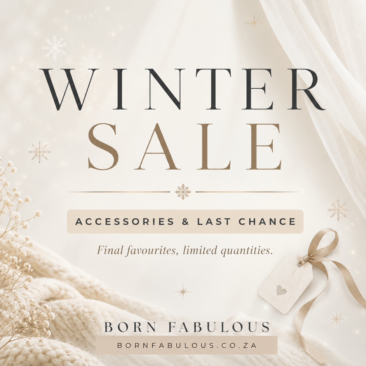 Accessories & Last Chance