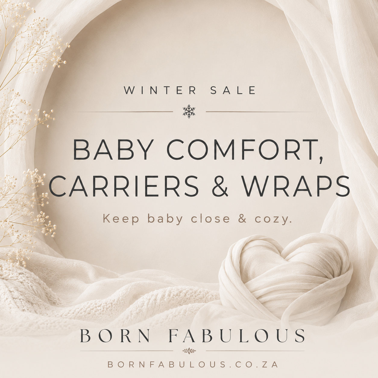 Baby Comfort, Carriers & Wraps