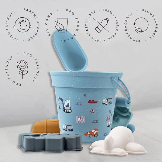 T&C Silicone Beach Set/BLUE