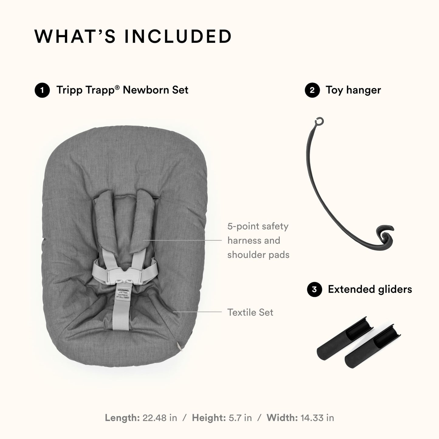 Tripp Trapp Newborn Set (Upholstered)