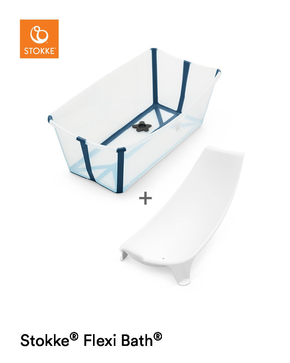 Stokke® Flexi Bath® Bundle with Newborn Support and Heat-Sensitive Drain Plug