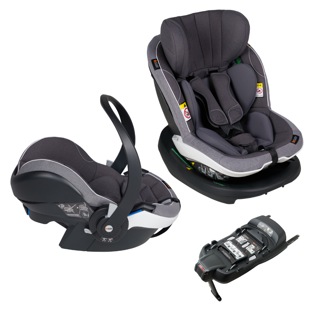 BeSafe Modular i-Size: Infant and Toddler Car Seat with Isofix Base