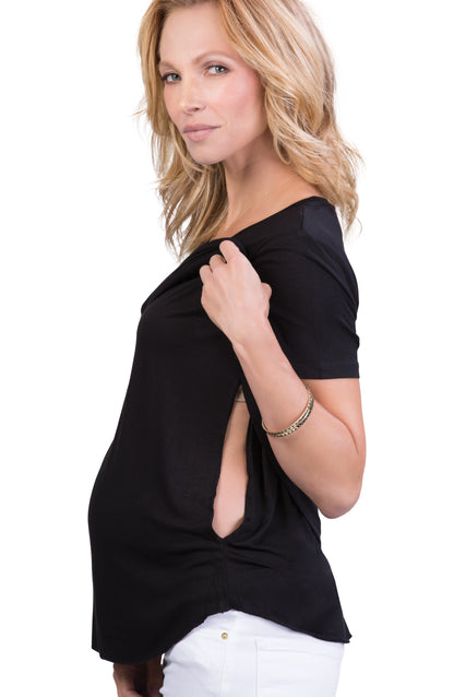 BELLY BANDIT Perfect Nursing Tee Made From Viscose